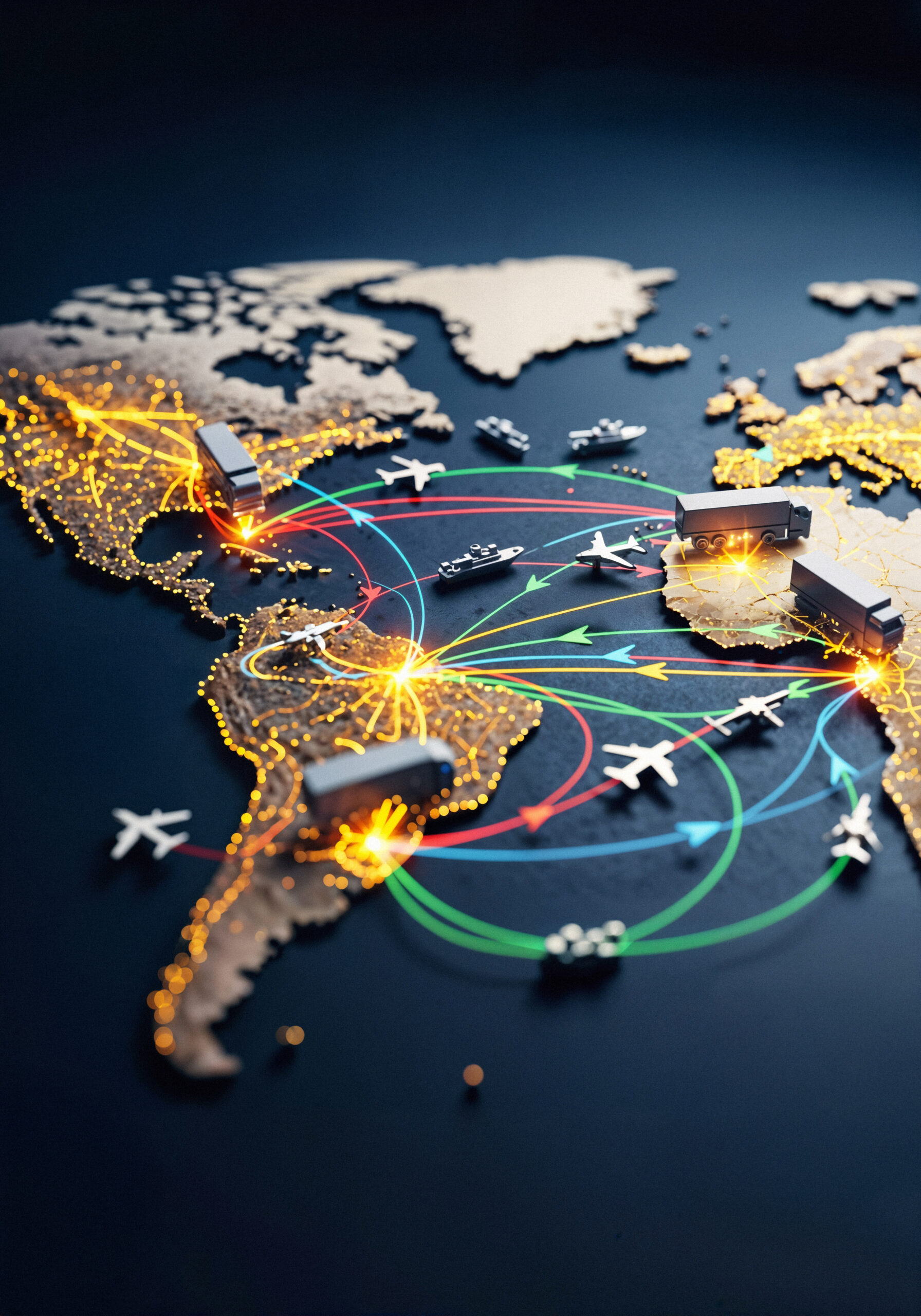 global logistics transportation network